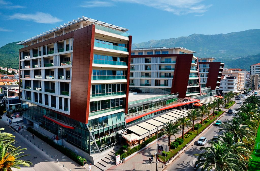 TradeUnique mixed-use development in Budva, Montenegro